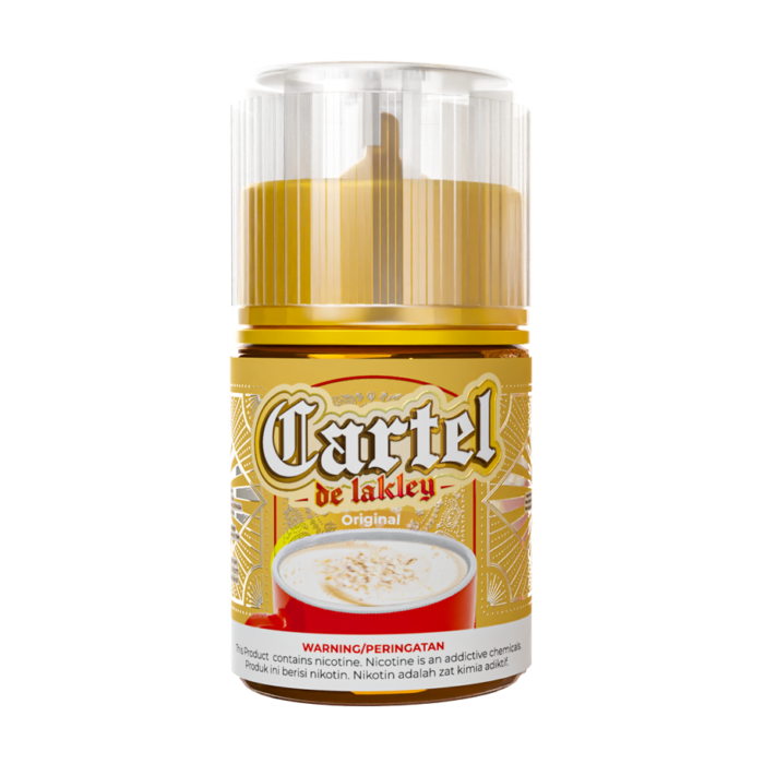Cartel Original – Liquid creamy premium dengan perpaduan susu oat lembut dan vanilla manis, terinspirasi dari minuman oat ala Energen. Gurih, smooth, dan comforting. Cartel – Make It Well