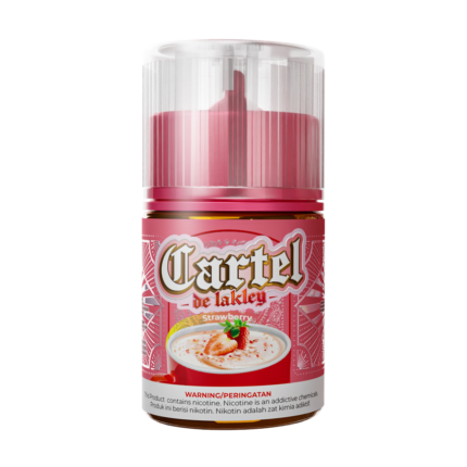 Cartel Strawberry – Liquid creamy premium dengan perpaduan strawberry segar dan susu oat yang lembut. Sensasi vaping creamy, gurih, dan comforting ala minuman oat favorit. Cartel – Make It Well