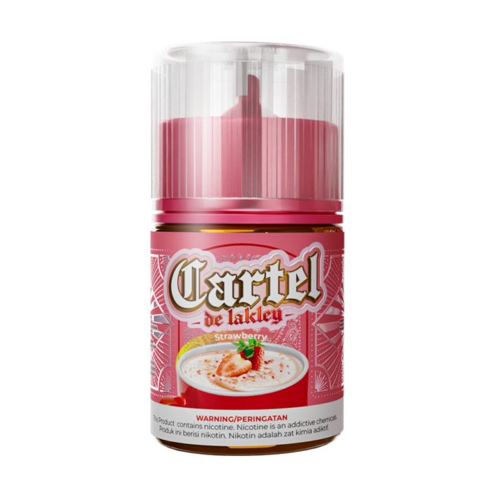 Cartel Strawberry – Liquid creamy premium dengan perpaduan strawberry segar dan susu oat yang lembut. Sensasi vaping creamy, gurih, dan comforting ala minuman oat favorit. Cartel – Make It Well